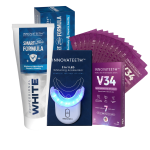 SZETT Innovateeth V34 Strips + Fehérítő paszta + LED